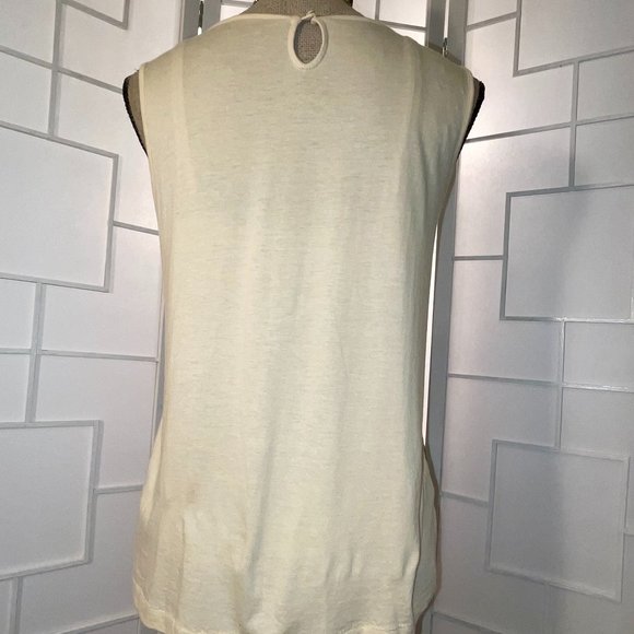 Ann Taylor Loft Zebra Print Sleeveless blouse - Picture 3 of 11